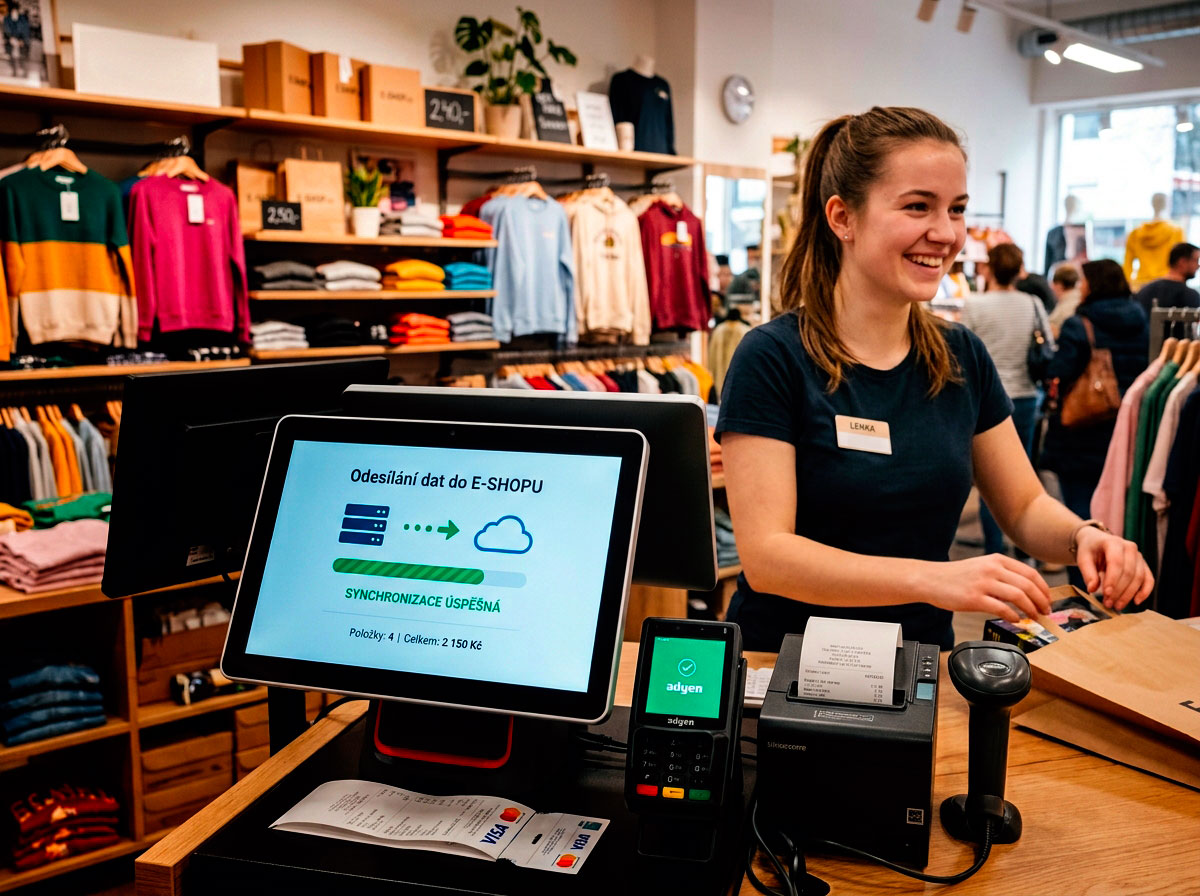 Přenos dat z a na eshop přenos dat