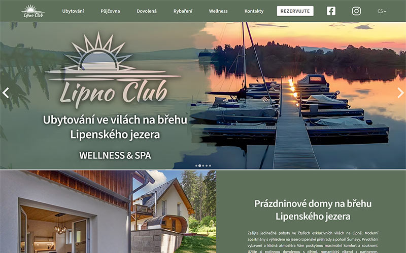 SEO případová studie Lipno.club